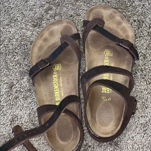 Women’s size 8 Birkenstock’s.